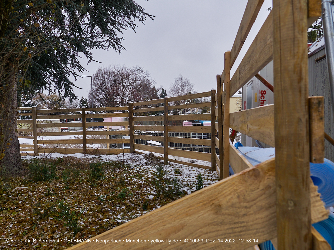 14.12.2022 - Neubau eines Mehrfamilienhause in der Niederalmstraße 16 in Neuperlach-Trudering